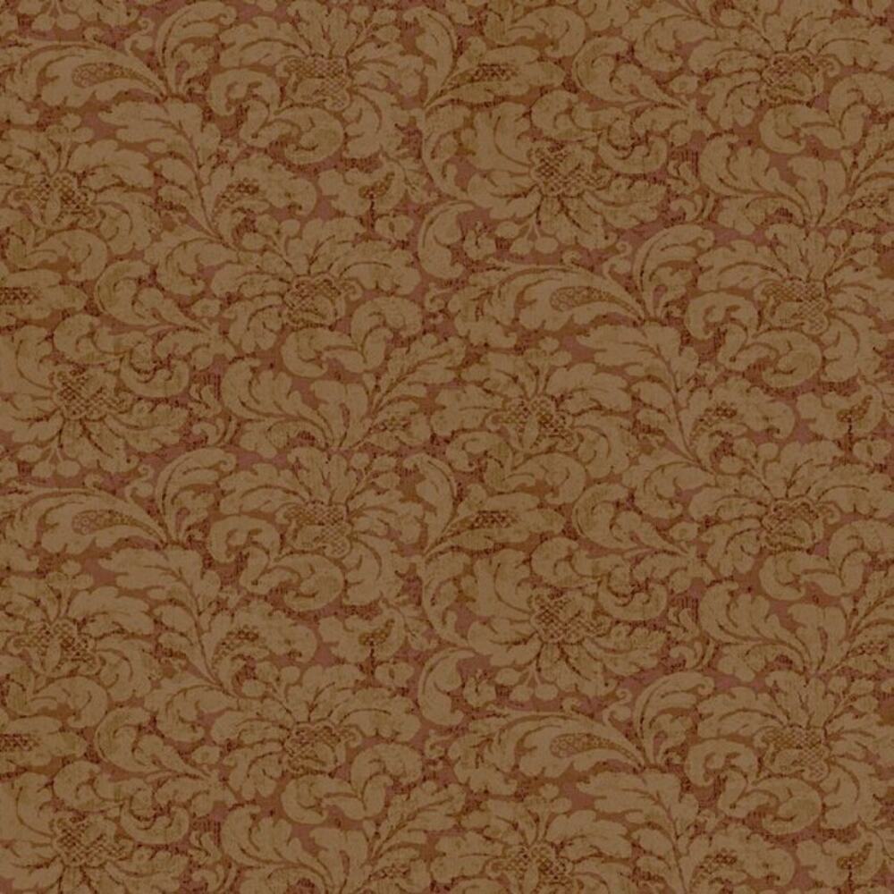 Carlisle Company Fine Wallpaper Damask Gold Rust Lorraine CC9608 1 Roll NEW